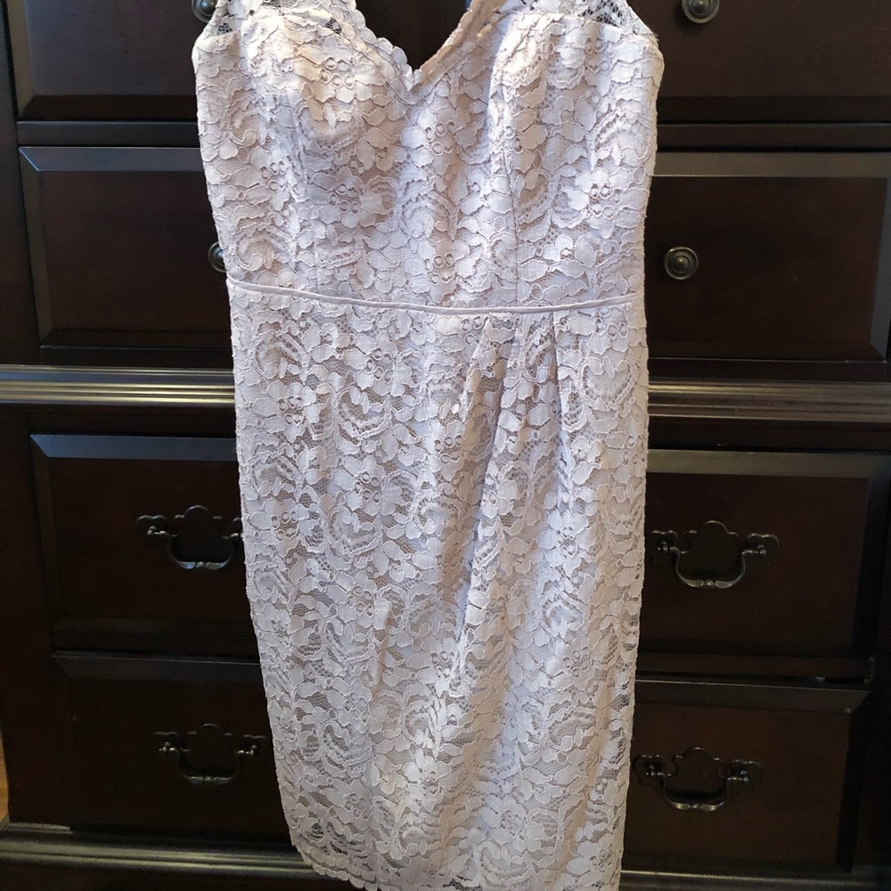 Bridesmaid champagne color dress